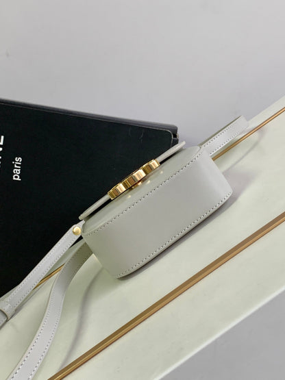 TEEN TRIOMPHE 11CM GREY CALFSKIN