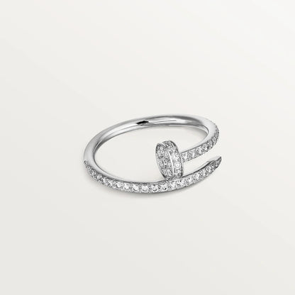 DIANA JUSTE RING 1.8MM SILVER DIAMONDS