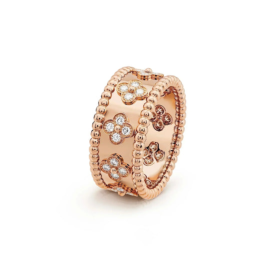 Bague kaléidoscopique Diana Clover 10 mm